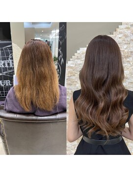 アンク クロス 吉祥寺店 超最高級品質ロアエクステ[ビフォーアフター]