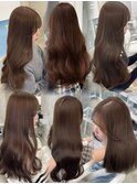 王道可愛いベージュブラウンカラー