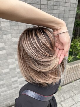 レディアル 大宮(REDEAL) 【バレイヤージュ】コントラストバレイヤージュ