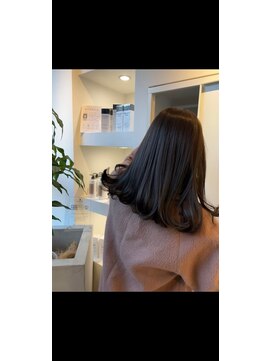 ジーナ 船橋(Zina) 髪質改善*マチルダボブアッシュカラー*美髪【Zina船橋】