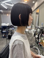 ファビ 渋谷(Fab) くびれヘア/暗めカラー/アプリコットオレンジ/縮毛矯正