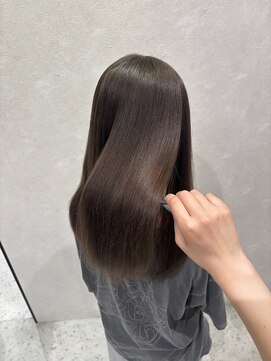 アース 今池店(HAIR&MAKE EARTH) 透明感オーガニックカラー × プレミアム髪質改善