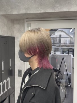 カルテット(Quartetto) ハイライト/マッシュパーマ/ウルフ/アッシュブラック/八王子駅