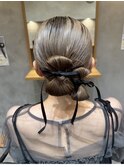 リボンセット/ヘアアレンジ