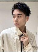 フェザーパーマ/サーフカール/刈り上げセンターパート/波巻き