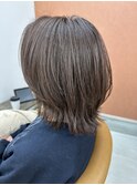 レイヤー　水素カラー　白髪染め