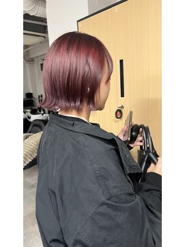 トクテ 吉祥寺(tokute) チェリーレッドボブ＃吉祥寺