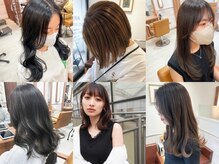 透明感のあるカラーが人気です◎