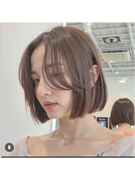 洗礼された大人ボブ