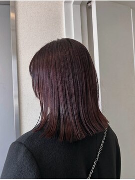 エンテ バイ アンバースデー(ENTE by UNBIRTHDAY) ボルドーカラー／マツイアカリ