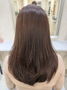 ユニック コウベ(unique KOBE) 髪質改善カラー×ベージュ