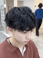 フィフスパーク(fifth PARK)&nbsp;渋谷シャドウパーマ波巻きパーマルーズパーマメンズマッシュ