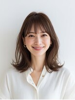 e.m.a プレミアムビューティーサロン 栄駅店(e.m.a PREMIUM BEAUTY SALON) レイヤーカット/イメチェン/外ハネボブ/美髪/ワイドバング/髪型