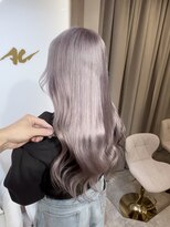 サイ(PSY)&nbsp;ラベンダーシルバー／池袋/ダブルカラー／ハイトーン