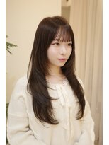 セラ(Cela) ショコラブラウンナチュラルロングレイヤー