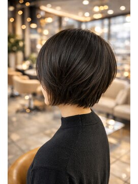 クオリス 上板橋店(QUALIS) 大人可愛い◎20代30代小顔見せ束間ショートボブ