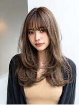 ダル 渋谷/表参道(DAL.)&nbsp;ハッシュカットバタフライカット顔回りカットカーテンバング