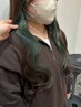 カット+Ｒブリーチインナーカラー＆フルカラー+ケアTR