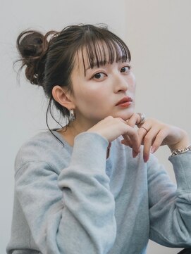 ビューティービースト 桟橋通り店(beauty:beast) カジュアルヘアアレンジゆる ふわヘアセットシースルーバ ング