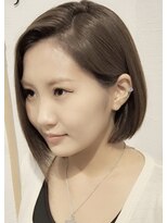 ローグ ヘアー 金町店(Rogue HAIR)&nbsp;イメチェンクールショート前髪なしピンクベージュブラウン