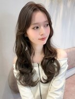 ティファ 自由が丘店(Tiffa)&nbsp;韓国風レイヤーカット×顔周り似合わせ☆透明感カラー