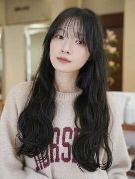 ビュートリアム 福岡(BEAUTRIUM) うるツヤ&似合わせ/上品シースルーバング×ダークグレージュ