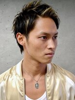 ワンワンオー バーバーショップ 長浜店(@110 BARBER SHOP)&nbsp;メッシュショート　メッシュ/メンズ/ショート