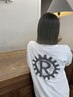 【フルコース♪】縮毛矯正+カラー+カット+極潤トリートメント¥28600←¥30800