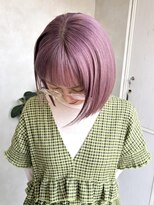 イルウィ(irwi)&nbsp;【ハイトーンボブ／ミニボブ／ブリーチカラー／門前仲町】