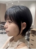スッキリ耳かけショートボブ