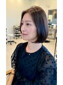 ばっさり×大人韓国風ボブ