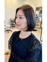 ヘア アンド メイク アートレス(Hair and Make Art less)&nbsp;ばっさり×大人韓国風ボブ