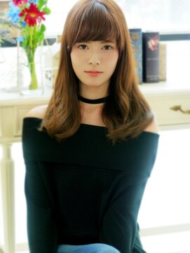 ヘア ジュレ ドゥ(hair jurer deux) 【ヘアジュレドゥ 花井】 大人エレガント☆セミディ