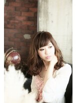 アジュール ヘアデザイン(Aｊu r hair design)&nbsp;大人可愛いミディアムスタイル