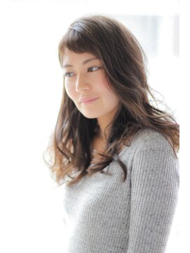 ララテラス(LaLa Terrace) 【LaLaTerrace】ブルージュ×オン眉シースルーバング