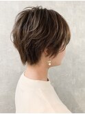【iIIL hair lounge】ハンサムショート シンプルショート 高崎