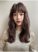ふわふわヘアーandナチュラルピンク
