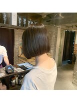 ロイジー(roijir) 【roijir 表参道】ワンレンボブ☆グレージュ