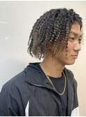 針金パーマ