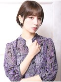 大人可愛い20代30代40代小顔 クールショート ab4