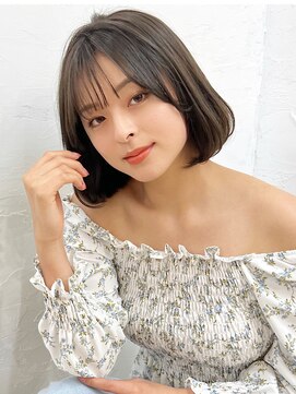 エミュー 湘南台店(emue) メルティカラー/似合わせカット/ウェーブミディアム/湘南台