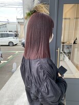 トナリ(tonari) 髪質改善カラー/ピンクブラウン