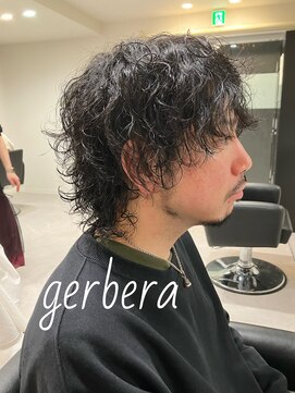 ガーベラ(gerbera) メンズ◎ウルフパーマ
