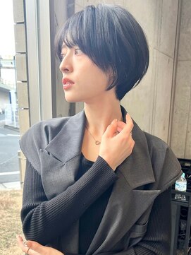 ロンドエニカ 大宮(Lond enika) 切りっぱなしボブエアリーロング美髪ピンクブラウン[大宮]