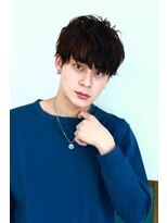 クシュ 所沢西口プロぺ通り(kusyu... )&nbsp;束感波巻きハイライトマッシュパーマウルフブルーグレージュ所沢