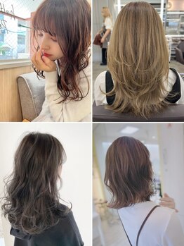 トレンド×似合わせを抑えたオシャレヘアをご提案☆ご新規様【カラー+カット￥7150～】