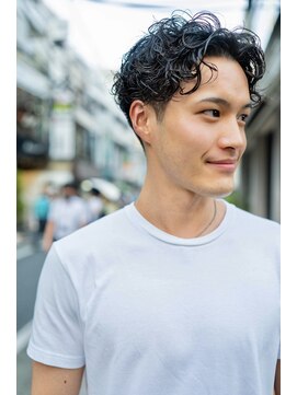 ボンド 三軒茶屋(Bond) メンズショート×ラフパーマ◎三軒茶屋 メンズカット RYUKI