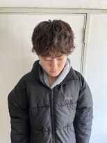 アイズ 海老名(AIZU) ニュアンスパーマ マッシュ ワンカールパーマ ナチュラル