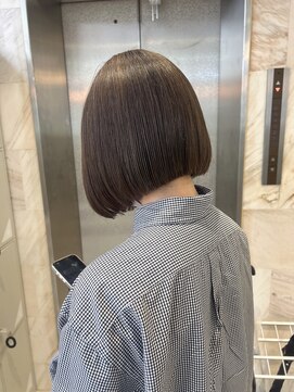 リリー(Lilley) 【lilley 稲永麻衣】タンバルモリ+韓国ボブ+韓国ヘア