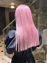 ヲタク(wotaku.)&nbsp;ホワイトピンクハイトーンカラーダブルカラーケアブリーチ艶髪